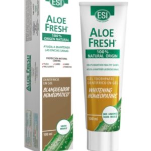 DENTÍFRICO ALOE FRESH GEL BLANQUEADOR HOMEOP 100ML ESI