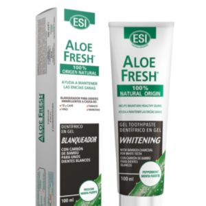 DENTíFRICO ALOE FRESH GEL CARBÓN BLANQUEADOR 100ML ESI