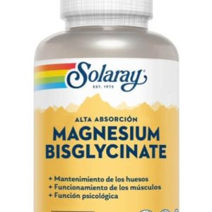 MAGNESIUM BISGLYCINATE 120CÁPS. SOLARAY