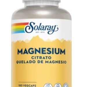 MAGNESIUM CITRATE 180 CAPS SOLARAY