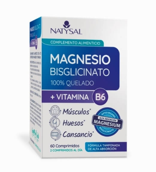 MG BISGLICINATO + B6 60 COMPS. NATYSAL