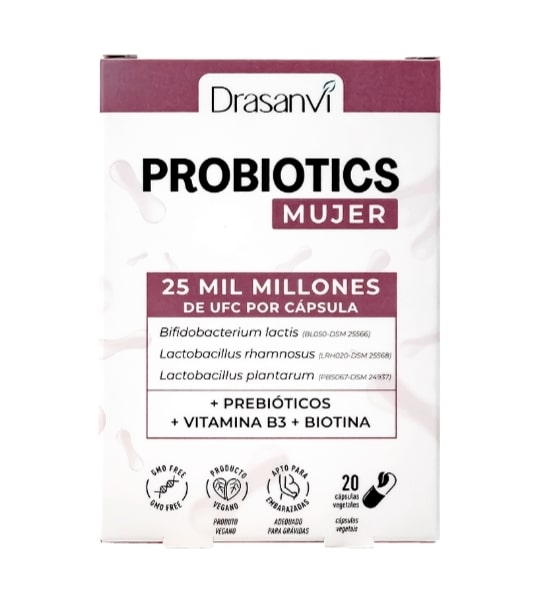 PROBIOTICS MUJER 20 CÁPS. DRASANVI