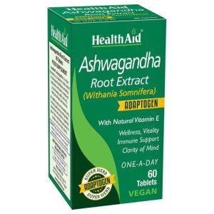 ASHWAGANDHA 60 TABLETAS HEALTH AID