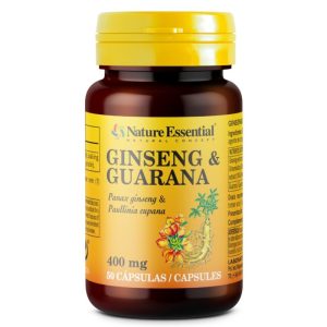 GINSENG + GUARANÁ 50 CÁPS. NATURE ESSENTIAL