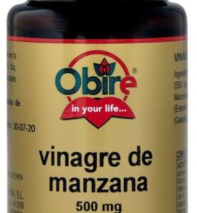 VINAGRE DE MANZANA 60 CÁPS. OBIRE