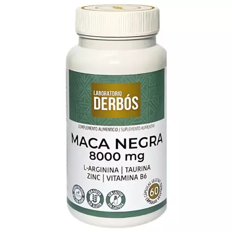 MACA NEGRA 8000MG 60 CÁPS. DERBÓS